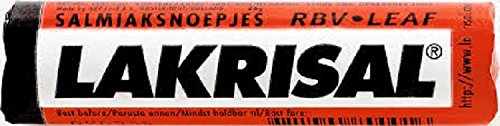 Paquete de 3 pastillas de regaliz de Lakrisal (75 g)