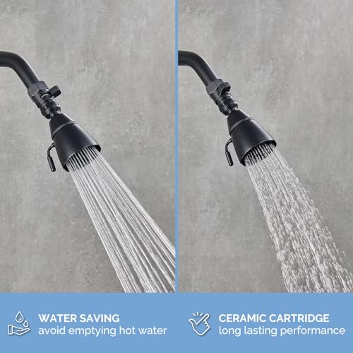 image for Angle Simple Shower Valve, Brass Water Flow Control Shut Off Valve for