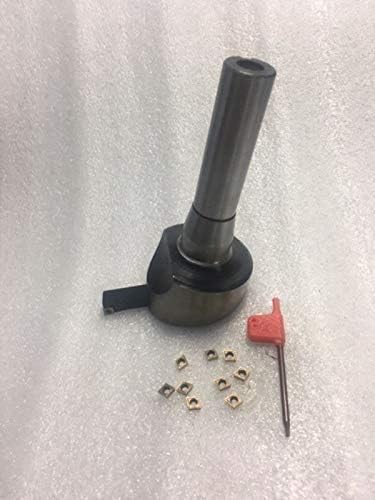 R8 Fly Cutter Tool with 10 NOS Inserts Bridgeport Machine Tooling
