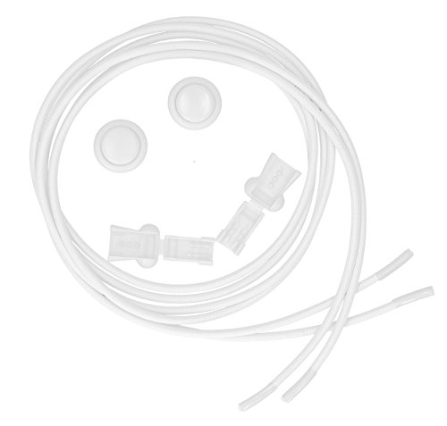 Mumbi elastische Schnürsenkel Weiß, Lacci per