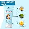 HealthBest Kids Hair Styling Gel for Boys & Girls (Daily Use) with Non Toxic Organic Argan Oil, Drumstick Tree Oil & Kertine, Hair Growth, Damaged Hair, Tear, Paraben, SLS free, 50ml