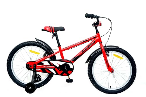 DEPORBIKES Bicicleta 20 Pulgadas niño | Bicicleta niño 6 10 años + Frenos V Break + Estabilizadores + Cuadro Acero | Segura y Resistente