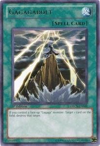 Yu-Gi-Oh! - Gagagabolt (ORCS-EN048) - Order of Chaos - 1ª Edición - Raro