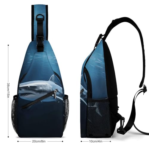 Bolso bandolera sport casual para senderismo 38x20 cm miniatura 2