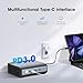 BOSGAME Mini PC E1, Intel Alder Lake-N100 Mini Computers, 16GB DDR4 512GB SSD, Dual 2.5G LAN Ports, USB-C& Dual HDMI Supports Triple Display