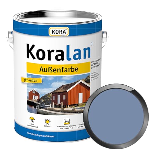KORA KORALAN AUSSENFARBE - 0.75 LTR (RAL 5014 TAUBENBLAU)