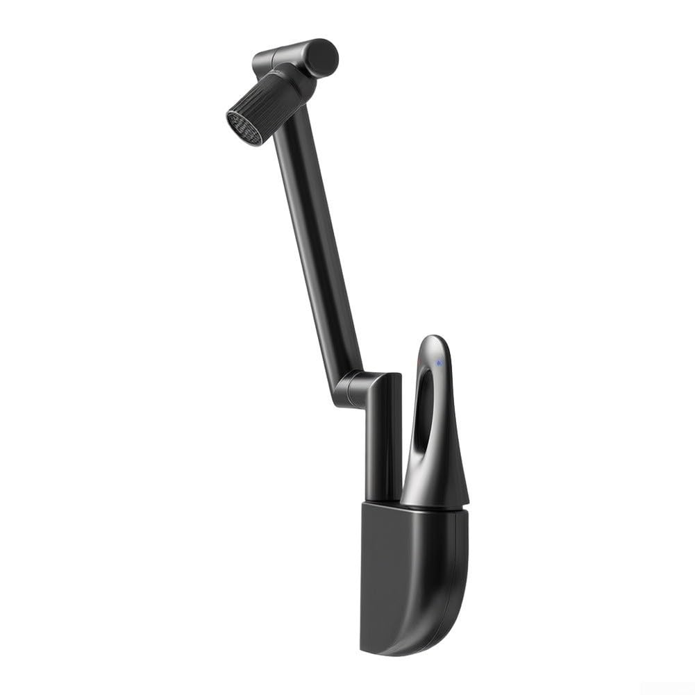 Grifo monomando para lavabo (cobre, 30 cm, giratorio)