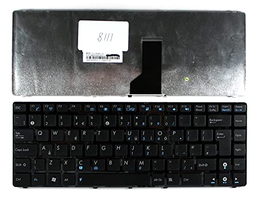 Touches bloquées sur ASUS UL30 ? Clavier noir de rechange Power4Laptops