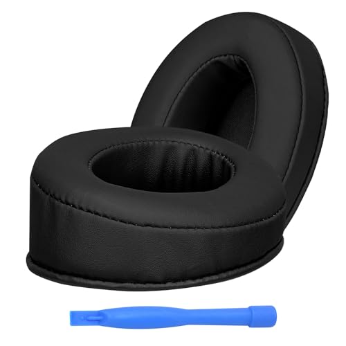 Ersatz Ohrpolster für ATH M50X M40X M30X / Turtle Beach Recon 50 / Stealth 600 700 520 Series/Razor Blackshark V2 X/HyperX Cloud Serie Kopfhörer von MMOBIEL - Kopfhörer Ohrpolster Ersatzpolster