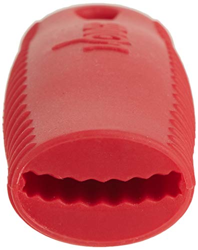 Image of Lodge Silicone Hot Handle Holder - Dishwasher Safe Hot Handle Holder Designed for Lodge Carbon Steel Pan Products - Reusable Heat Protection Up to 500 - Red