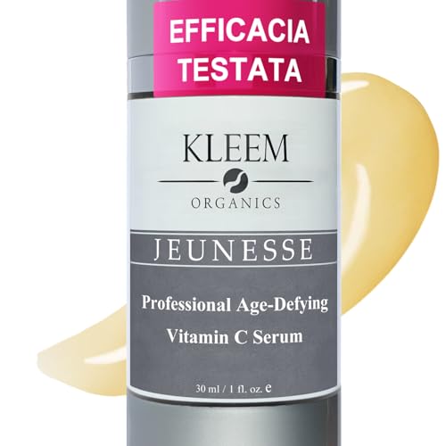 Siero Viso Vitamina C 20% con Acido Ialuronico,...