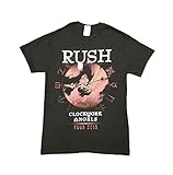  Rush Clockwork Angels 2013 Tour T Shirt Black Size Small New