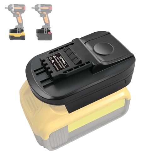 Adaptateur de batterie pour Worx 20V pour réutiliser vos batteries Dewalt et M18