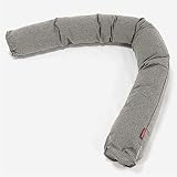 Lounge Pug, Almohada Gigante para sofás, C150L, CloudSac Viscoelástico, Lana de Interalli - Plata