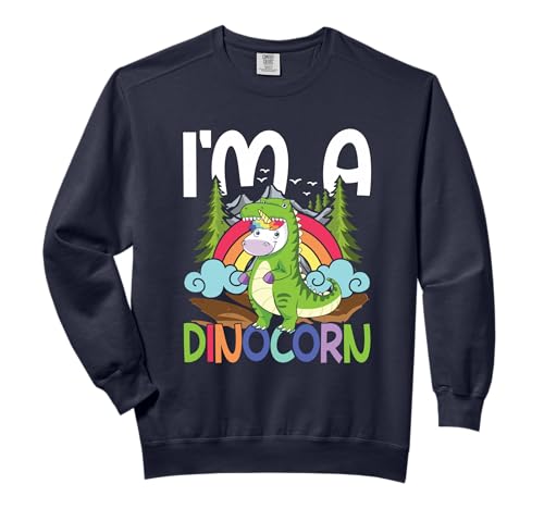 I'm a Dinocorn for a Unicorn lovers and dinosaur fans Comfort Colors Adult Sweatshirt