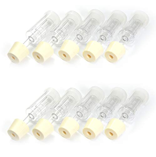 (10 Pack) Three-Piece Airlock And Drilled #6 Stopper Fermentation Beer Making Wine Making Kombucha Fits Gallon Jugs #TOP4