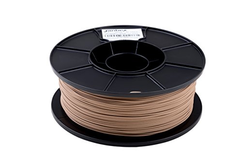 JANBEX 040620202SA Rollo de filamento PLA para impresora 3D o bolígrafo en envasado al vacío, 1,75 mm de diámetro, 1 kg, negro / negro