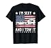 I'm Sexy And I Tow It Vintage American Flag Funny Camping T-Shirt