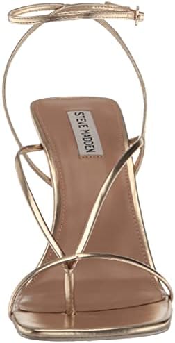 Steve Madden Women's Annie Heeled Sandal, Champagne, 8.5 | Image 1