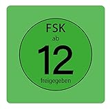 kratzbeständig Aufkleber Hinweis Alterseinstufung \