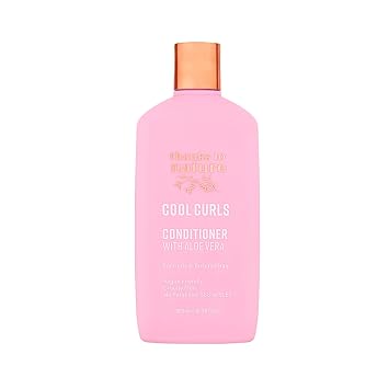 Cool Curls Conditioner, Curly Hair Conditioner Enriched with Aloe Vera, Deeply Nourishes and Hydrates for curl defining, Reduce Frizz, and Leave Textured Hair Soft, Smooth 16.9 fl oz
