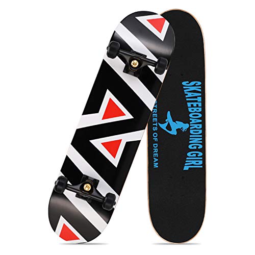 Skateboard 7 couche coup de pied concave pour figures et tricks