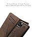 PEGAI Personalized 100% Leather Wallet Case for iPhone 7/8, with Card Holder, Screen Protector, Handmade, Protective, Magnetic, Wallet Phone Case | McLean Chestnut