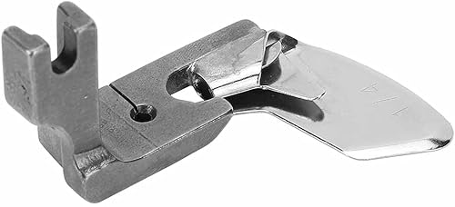 Miniatura 8 de Juego de 3 piezas de pie de acero para máquina de coser plana de una sola aguja, accesorios para prensatelas, amplia compatibilidad con varias telas