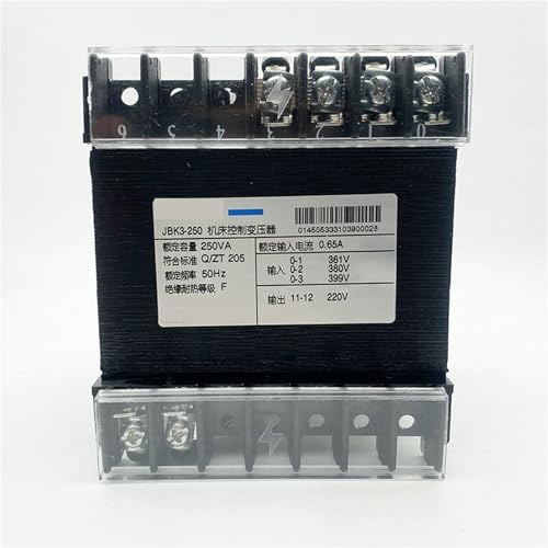 Control Transformer JBK3-250VA500VA100VA63VA C Machine Tool 380/220V 1Pcs(JBK3-100VA)