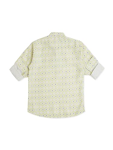 Image of CAVIO Boys Regular Fit Pure Cotton Full Sleeve Shirt Casual
