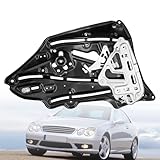 HonHuCo 2096700103 Rear Left Driver Side Window Regulator Fits for 2003-2009 Mercedes CLK W209 CLK320 CLK500 CLK350 CLK55 CLK63 AMG A2096700103