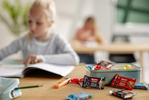 Loacker Minis Wafer Variety Pack - 30% Less Sugar - Premium Cream Filled Wafer Cookies - Mix of Hazelnut, Chocolate and Vanilla - NON-GMO - Sustainably Sourced - 40 Individually Wrapped Snack Packs