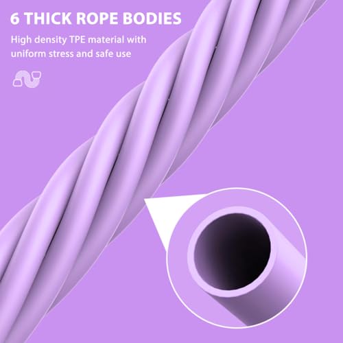 Image of Proberos Pull Reducer Training Bands for Tummy Trimmer & Weight Loss, Yoga Pedal Puller Resistance Band, Exercise band for Home Workout, Unisex, Purple, Ideal for 15-45 Years Women & Men