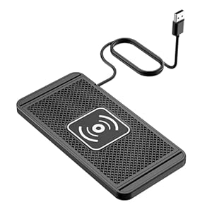 15W draadloze oplader inductief oplaadstation auto, anti-slip draadloze oplaadmat voor auto oplaadmat met 40W USB C autolader voor S23/S22, telefoon 15/14/13/12 (1M kabel)
