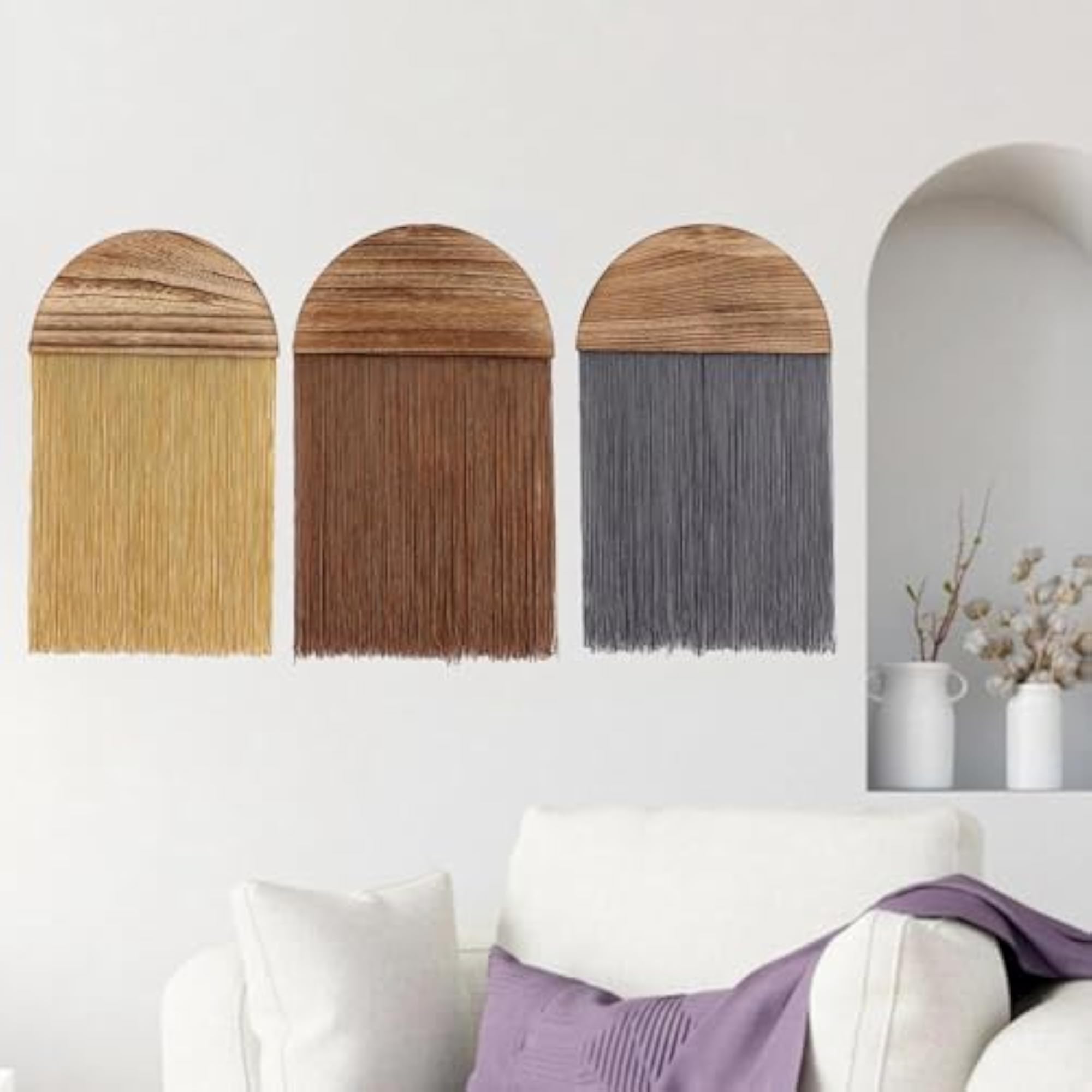 Macrame Wall Hanging Woven Tapestry Aesthetic Decor
