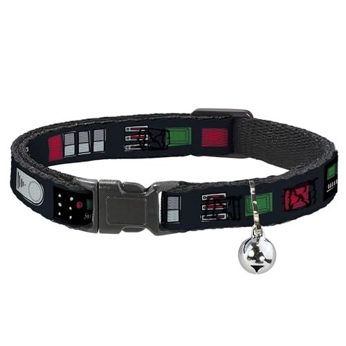 Collar breakaway de gato Star Wars Darth Vader ajustable que evita asfixias y pérdidas 2