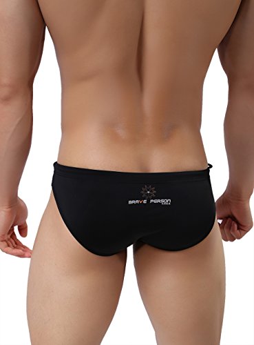 Fashion Color Belt Men's Bikini Low Waist Swim Briefs 11562