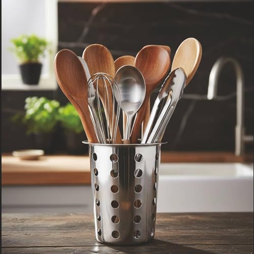 Image of FINALITY cutlery holder for kitchen accessories, Best use for spatula holder (Cylindrical Stand)