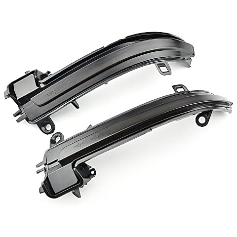Smoked Lens Dynamic Sequential Blink LED,Rearview Mirror Turn Flash Lamp,Car LED Dynamic Turn Signal Light,Compatible with BMW 1 2 3 4 Series F20 F21 F22 F30 F32 F33 E84 X1 i3 Cover