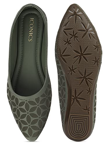 Image of Iconics Womens Icn-ru-w-09 Ballet Flat