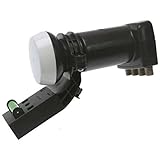 Quad LNB 40 mm con adaptador para adaptarse a MK4 bskyb Dish