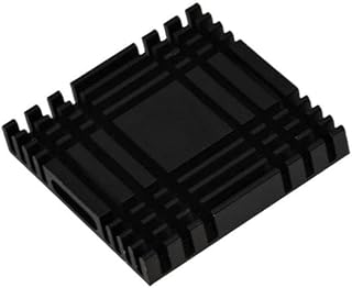 5PCS Heatsink Radiator Cooler Radiator 37x37x6MM Black Slot Heat Sink