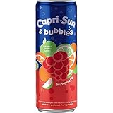  12 Dosen Capri Sun & Bubbles Himbeere Fruchtsaftgetränk 12 x 0,250ml Dosen inc. 3.00€ EINWEG Pfand Fruchtgehalt 10%