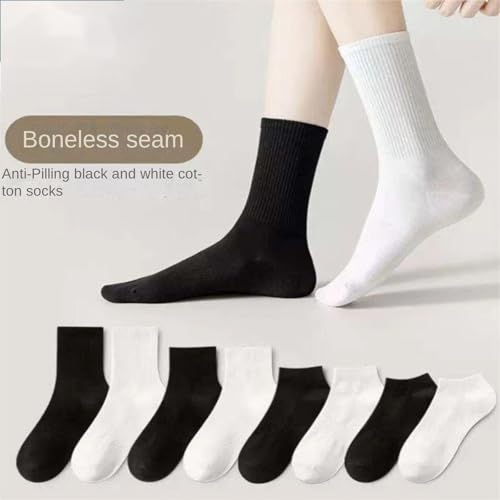 （5 pairs[ pure cotton socks] Boneless seam head, sweat-absorbing and breathable, multi-style3