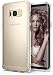 Galaxy S8 Case, Ringke [FUSION] Ergonomic Crystal Clear Transparent PC Back Silicone Bumper Drop Protection Shock Absorption Technology for Samsung Galaxy S8 - Clear