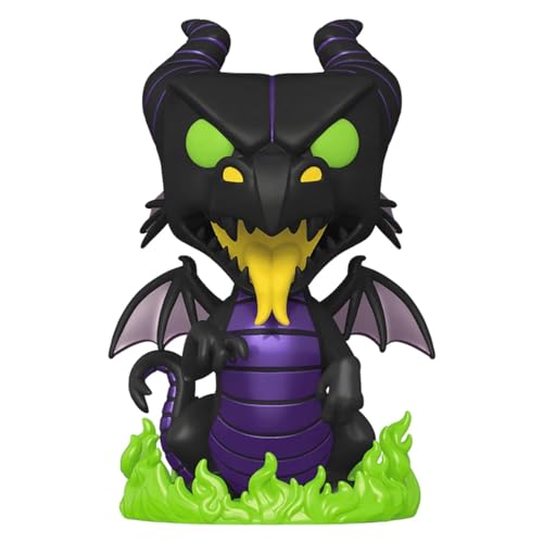 Funko Pop! Jumbo: Villains - Maleficent Dragon - Disney Villains - Figura de Vinilo Coleccionable - Idea de Regalo- Mercancia Oficial - Juguetes para Niños y Adultos - Movies Fans