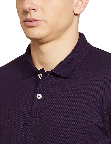 Image of Max Men's Cotton Relaxed Fit Half Sleeves Polo Neck T-Shirt