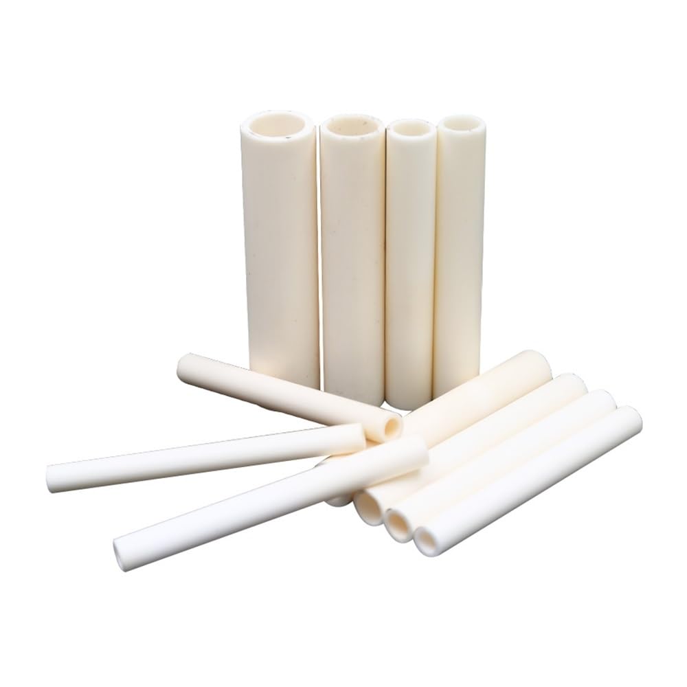 Tube en céramique d'alumine, tube capillaire isolant creux de 150 mm de long, diamètre intérieur de 0,4 mm à 3 mm, tube de protection for thermocouple, 1 pièce (1 x 2 mm)(1 x 2mm)
