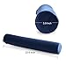 Comfort Memory Foam Neck Roll Pillow Lightweight Round Cervical Support Pillow for Spine and Neck Back Support 24X4 in.