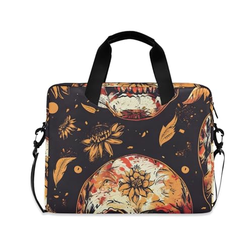 Funda para portátil con diseño de calaveras mexicanas miniatura 1